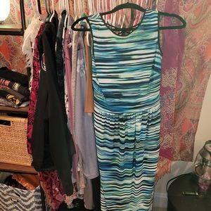 marc andrews maxi dress size s
